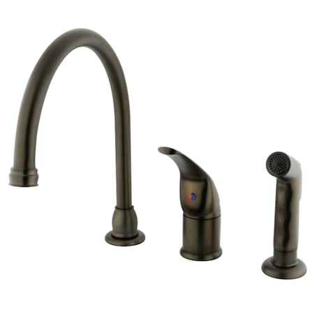 KB825 Single-Handle Widespread Kitchen Faucet, Oil Rubbed Bronze